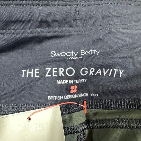 Sweaty Betty NWT Zero Gravity 7/8 Running Leggings Olive Leopard Size XL Sculpt - Picture 5 of 12